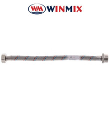 Гибкий шланг для подключения воды ГШ 1/2' 100 см, Winmix нерж.