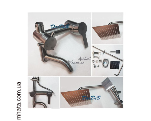 Душевая колонна Zerix LR72401 (материал нержавейка)