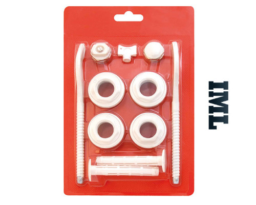 Набір для підключення радіатора з кронштейном 1/2", Туреччина