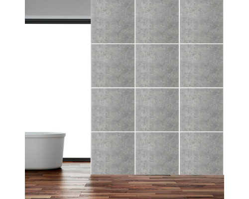 Декоративная ПВХ плита бетон 600*600*3mm (S) SW-00001631
