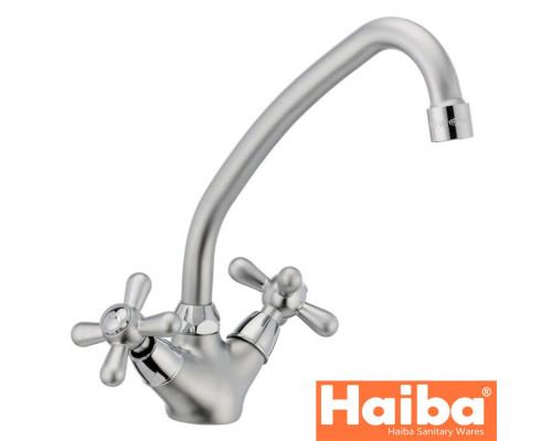Смеситель для кухни HAIBA DOMINOX Satin (Chr-271)