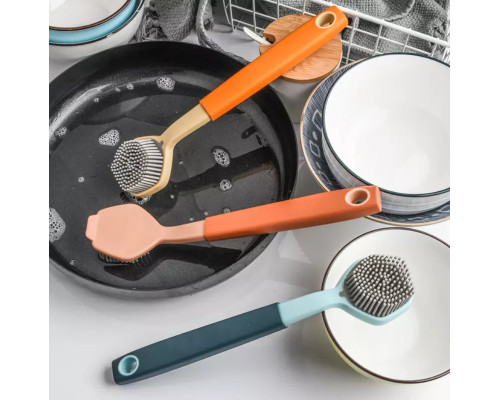 Ершик-щетка силиконовый для мытья посуды