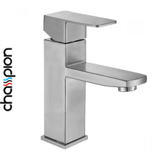 Змішувач для умивальника Champion KUB з нерж. сталі (Chr-001)