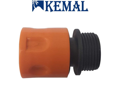 Конектор різьбовий із зовнішнім різьбленням 3/4 для шланга Kemal M1032, Туреччина