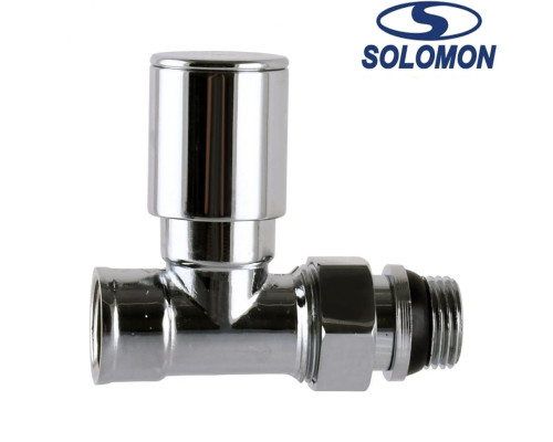 Solomon Кран радиаторный прямой верхний 3/4", Польша