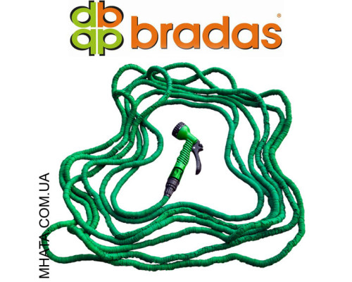 Шланг для поливу BRADAS Trick Hose Green 1/2, 7,5-22м