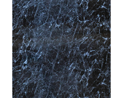 Декоративная ПВХ плита черный мрамор 600*600*3mm (S) SW-00001625