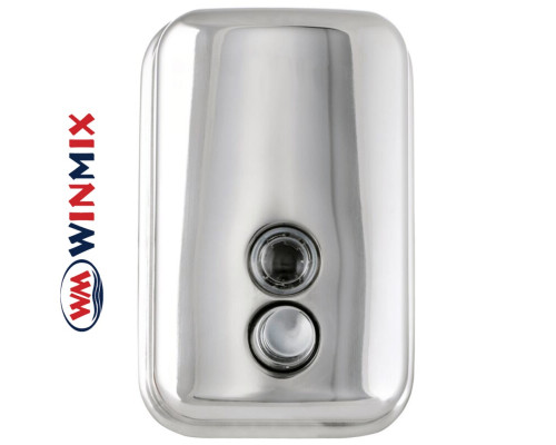 Дозатор для рідкого мила WInmix D-500-SUS настінний (об'єм 500 мл)