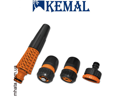 Комплект 4-елемента на шланг 3/4" Kemal M1010-34, Туреччина