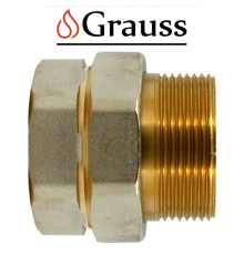 Сгон американка прямая никелированная Grauss d2", Германия