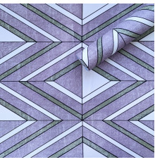 Самоклеющаяся пленка зеленые ромбы 0,45х10м SW-00001257