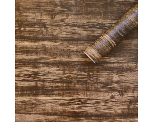 Самоклеюча плівка темно-коричневе дерево 0,45х10м SW-00001243