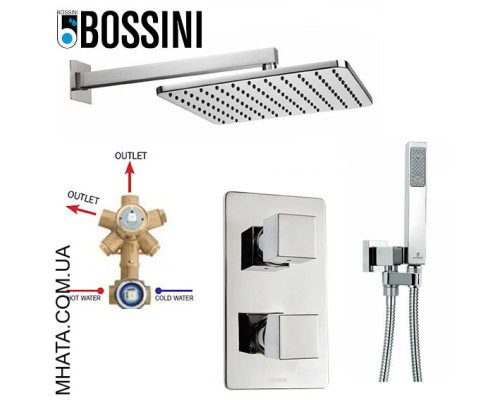 Душевая система встраиваемая Bossini M 71201 COSMO  SQUARO, ИТАЛИЯ