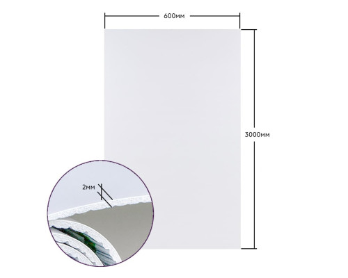 Самоклеящаяся стеновая PET плитка в рулоне 600*3000*2mm SW-00001688
