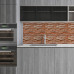 Самоклеющаяся стеновая PET плитка 600*300*2mm (D) SW-000002329