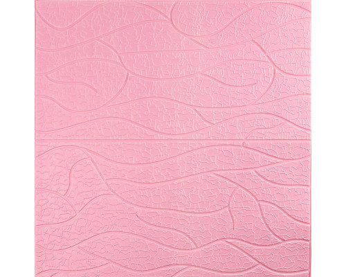 Панель 3D Pink 700*700*6mm (D) SW-00001950