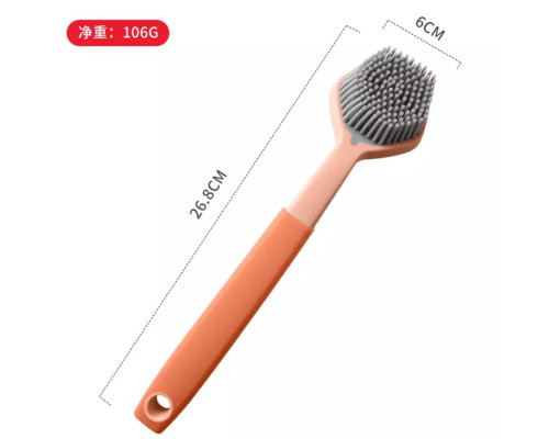 Ершик-щетка силиконовый для мытья посуды