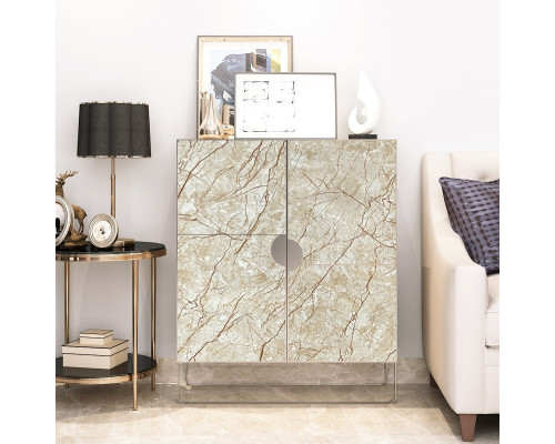 Самоклеющаяся пленка бежевый мрамор классический 0,45х10мх0,07мм SW-00001277