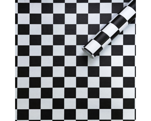 Самоклеющаяся пленка шахматы 0,45х10м SW-00001255