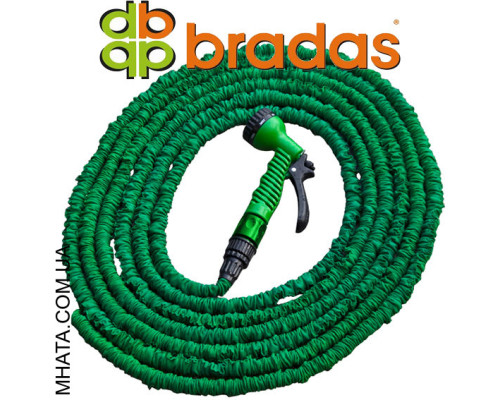 Шланг для поливу BRADAS Trick Hose Green 1/2, 7,5-22м