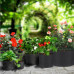 Набор клумб-вазонов (5шт) для выращивания огурцов, томатов, зелени, цветов Чудо клумба 30*30см