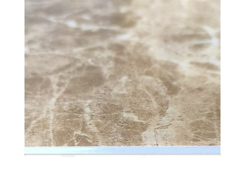 Декоративная ПВХ плита кремовый мрамор 1,22х2,44мх3мм SW-00001398