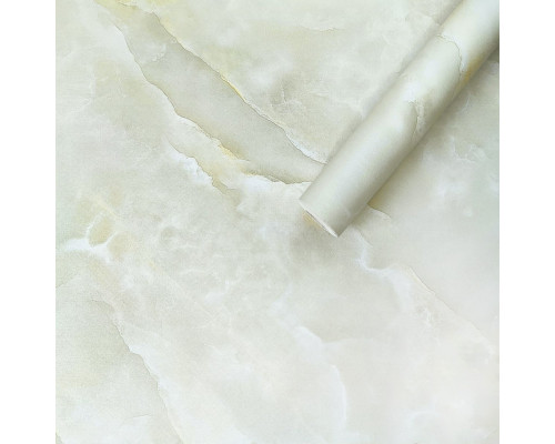 Самоклеющаяся пленка оливковый мрамор 0,45х10м SW-00001203