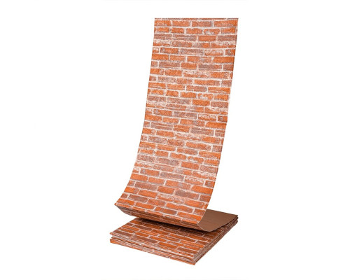 Самоклеюча 3D панель під руду катеринославську цеглу 19600x700x3мм SW-00001370