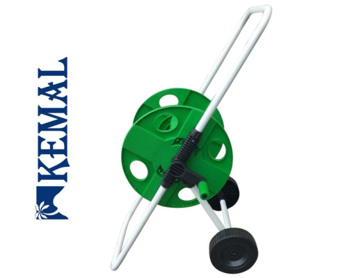 Тележка для шланга (с колёсами) (60м-1/2, 30м-3/4) Kemal T8002
