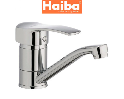 Змішувач для умивальника ялинка на шпильці HAIBA ONIX (Chr-004) 15cm