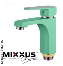 Змішувач для умивальника на гайці Missouri Green (Chr-001)