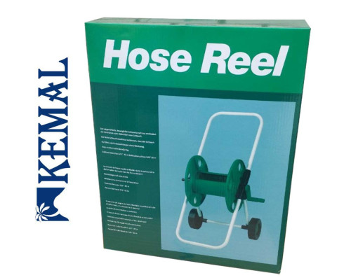Тележка для шланга (с колёсами) (60м-1/2, 30м-3/4) Kemal T8002