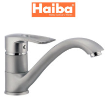 Змішувач для кухні ялинка лита HAIBA HANSBERG SATIN (Chr-012)