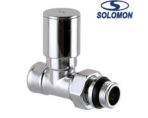 Solomon Кран радиаторный прямой верхний 1/2", Польша