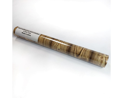 Самоклеющаяся пленка желтое дерево 0,45х10м SW-00000813