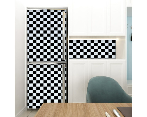 Самоклеющаяся пленка шахматы мрамор 0,45х10м SW-00001446
