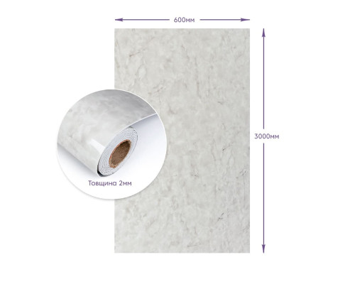 Самоклеюча стінова PET плитка у рулоні 600*3000*2mm (D) SW-00002429