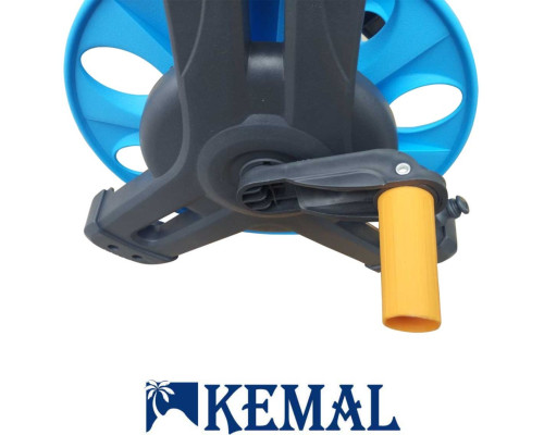 Катушка для шланга (без колёс) (60м-1/2, 30м-3/4) Kemal T8001