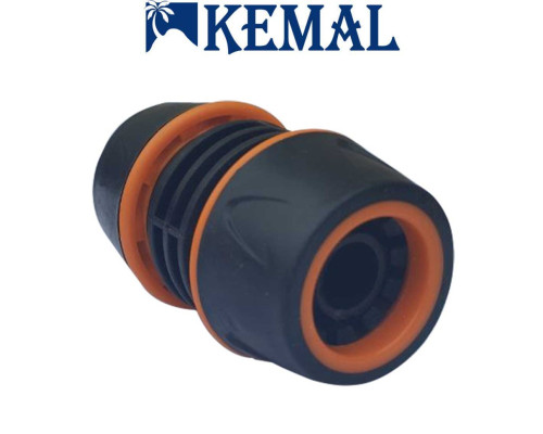 Муфта прогумована сполучна 1/2 для шланга Kemal LUX M1028, Туреччина