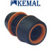 Муфта прогумована сполучна 1/2 для шланга Kemal LUX M1028, Туреччина