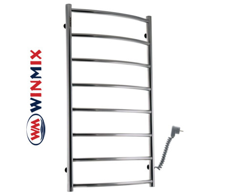 Полотенцесушитель электрический (левое подключение) Winmix "Classic" 5090R (8 перекладин)