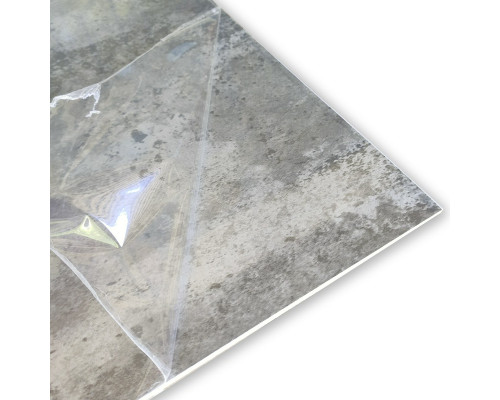 Декоративная ПВХ плита платиновый мрамор 600*600*3mm (S) SW-00001632