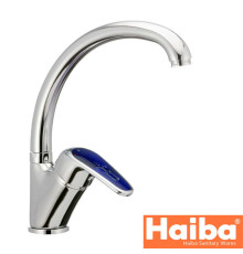 Змішувач для кухні Вухо HAIBA MAGIC BLUE (Chr-011)