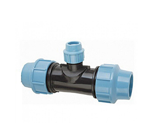 Santehplast Трійник Затискний Редукційний 50*25*50