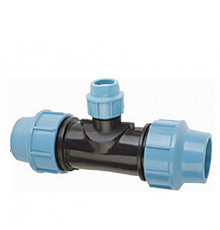 Santehplast Трійник Затискний Редукційний 75*32*75