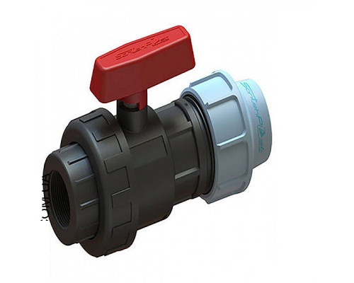 Santehplast Кран затискний з внутрішнім різьбленням 40*1 1/4 ЗВ