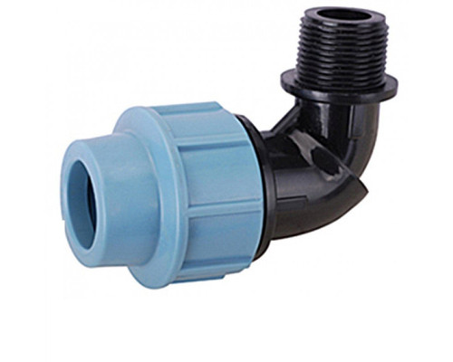 Santehplast Коліно із зовнішнім різьбленням 25*1/2"