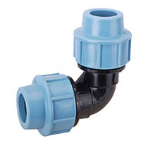 Santehplast Колено Зажимное 63