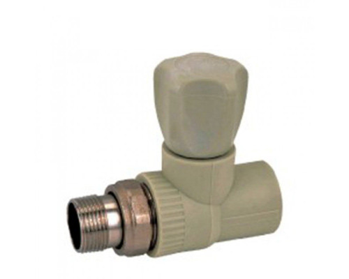 KOER Кран радиаторный прямой вентильный 25*3/4"