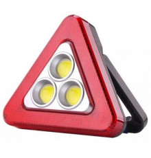 Портативный прожектор аккумуляторный, знак аварийной остановки